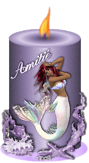 la bougie de l'amitier
